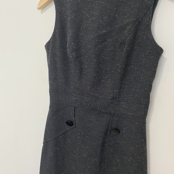 Morgan McFeeters Bondage Gray Career Dress Size 2 - Picture 3 of 4